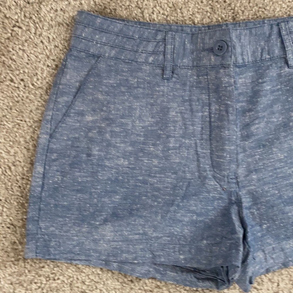 ⭐️Blue Chambray Boardwalk Shorts - Picture 3 of 7